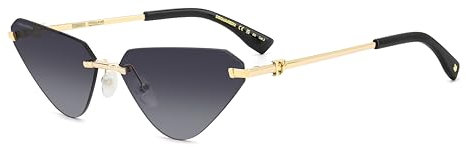 Dsquared D2 0108/s RHL/9O GOLD BLACK Sunglasses Women Metall, Standard, 63