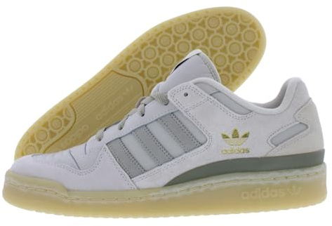 adidas Men's Forum Low Sneaker, Talc/Sesame/Clay/Team Khaki, 12.5 UK