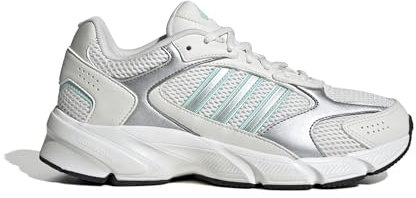 Adidas Damen Crazychaos 2000 Shoes Sneaker, Core White/Silver Metallic/Semi Flash Aqua, 42 EU