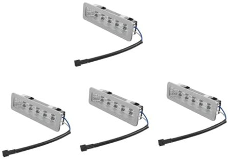 Gatuida 4 Piezas Luz De Campana Extractora Luz De Campana Led Luz Continua Luz De Cocina Rectangular Las Luces Lámpara De Cocina Led Luz De Repuesto Para Cocina. Calibre Abdominales