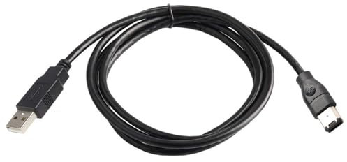 osiuujkw zu USB Adapterkabel für den Anschluss digitaler Kameras an Festplatten, ABS Firewires, 6 poliges USB Adapterkabel, Scanner, 4.5 m