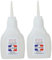 2pcs 30g 502 Super de colle instantanée, adhésif à séchage rapide imperméable pour métal, verre, plastique, réparation en cuir et liaison à l'artisanat du bricolage