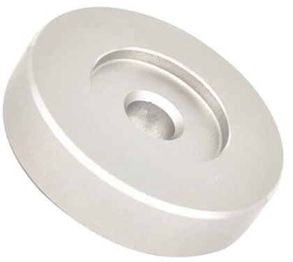 BATHVEVE Aluminum Vinyl Record Adapter for Turntable Spindle Replacement Lightweight Compact Design for Stable Tone Arm and Reduced Resonance Vinyl Players