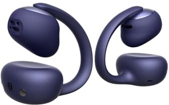 Baseus MC2 Auriculares Abiertos, Auriculares de Clip | CloudComfort 2.0, Hi-Res Audio, LDAC, SuperBass 3.0, Bluetooth 6.0, 4 Micrófonos con IA, 55 h de autonomía, IP67, 5,1 g