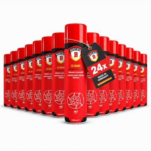 Capra Germany Bremsenreiniger 24 x 750 ml, Brake Cleaner Spray