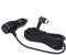 G63C Kfz Auto Ladegerät Adapter 3,5m Kabel mit abgewinkeltem Mini USB 5-Pin Stecker (Links) + USB, 5V 2A Ladekabel für Navigon und andere Geräte
