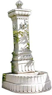 Wandbrunnen Standbrunnen Wasserzapfstelle Wasser Säule Garten Springbrunnen dekobrunnen