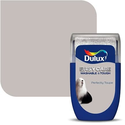 Dulux Easycare Washable & Tough Tester Paint, Perfectly Taupe, 30 ml