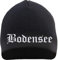 sostex Bodensee Beanie Mütze - Altdeutsch - Bestickt - Strickmütze Wintermütze Einheitsgröße Schwarz