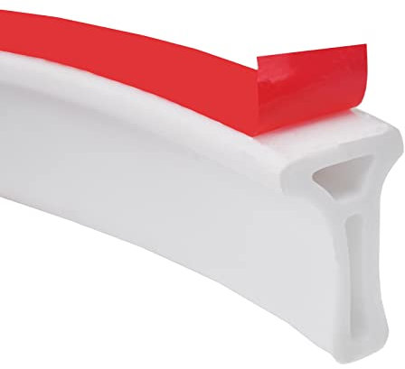 Barrières pour pièces humides, barrières d'eau de douche, joints de sol, barrières de douche en silicone et systèmes de fixation, barrières de douche pliables, rubans étanches flexibles