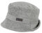 Sterntaler Baby Unisex Hut Baby Fischerhut Frottee - Baby Hut, Kopfbedeckung Baby Sommer, Sommerhut Baby - aus Baumwolle - rauchgrau, 51