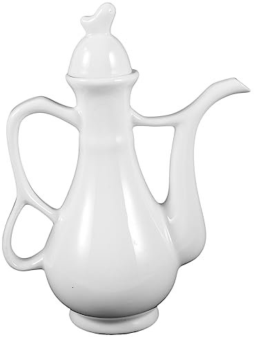 Brocca for sake in ceramica Contenitore for bevande Contenitore for bevande Zucca for vino Bottiglia di vino Brocca for vino in ceramica giapponese Accessorio for vino Bollitore for vino in ceramica C