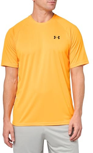Under Armour T-shirt Tech 2.0 à manches courtes pour homme, (696) Rose Canyon / / Noir, Taille M