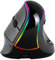 Souris Sans Fil Ergonomique, Souris Verticale Sans Fil Rechargeable à 3 Modes Avec éclairage RVB, Souris Optique de Haute Précision, 4 DPI Réglables, 7 Boutons, Réduit la Fatigue du Bras et du Poignet