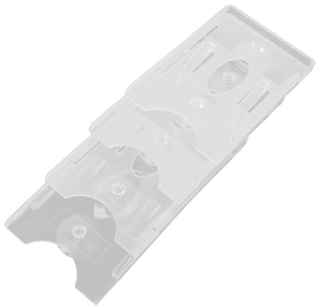 SOLUSTRE 4 Stück Transparente Ausweishalter Mit Saugnapf Aus Robustem Kunststoff Für Windschutzscheibe Autos Vielseitiger Parkausweishalter Für Sofortigen Zugriff