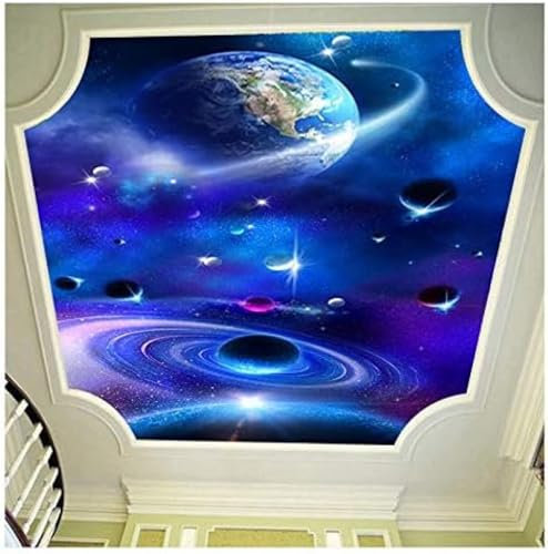 XLMING Cosmic Star Ktv Box Hotel Bar Theme Papier Peint 3D Intissé Salon Canapé Chambre À Coucher Salle Manger Intérieure Murale-300cm×210cm