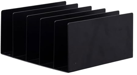 Organisateurs de fichiers de bureau verticaux en métal, porte-revues, trieur de documents pour l'école, le bureau, organiseur de bureau en métal, trieur de magazines pour l'école et le bureau