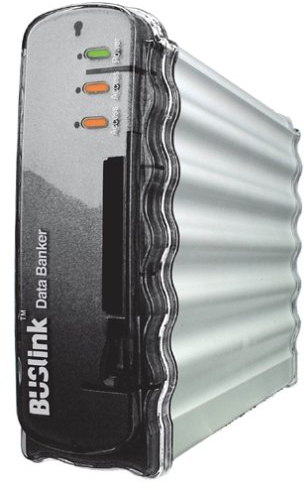 BUSlink MFW-60DB Data Banker External FireWire 7200 RPM 60 GB Hard Drive, CF Reader/Writer for Mac