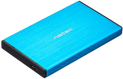 Natec EXTERNAL ENCLOSURE RHINO GO FOR 2.5 inch SATA, USB 3.0, BLUE