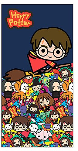 Harry Potter Serviette Chibi en Microfibre