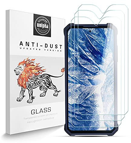 Zidwzidwei Schutzfolie für Oukitel F150 R2022, 9H-Härte Tempered Glass, Anti-Kratzer, Einfache Installation, Bruchsicher Displayschutzfolie für Oukitel F150 R2022 [3 Stück]