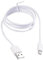 Cavo micro USB da 1 pc ad alta velocità di alimentazione Android Charger Data Sync Line per Office White 1M