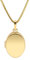 trendor Medaillon Gold 585/14K mit vergoldeter Silberkette zauberhafter Echtschmuck für Damen, Goldschmuck für Frauen, tolle Geschenkidee, 15529-42 42 cm