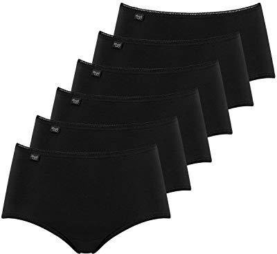 Sloggi Damen Slips 24/7 Microfibre Midi Slip 83010180847 6er Pack