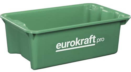 eurokraft pro | Drehstapelbehälter aus lebensmittelechtem Polypropylen