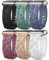 Wepro 6 Stück Floral Armband Kompatibel mit Apple Watch Armband 42mm 44mm 45mm 46mm 49mm, Weiches Silikon Niedliches Muster Sport Armband für iWatch Armband Series 10 9 8 7 6 5 4 3 2 1 SE Ultra, Set E