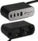 Electraline 62584 Multipresa Scrivania Electradock 2 Prese Schuko + 1 USB-A + 3 USB C 65W Power Delivery, Cavo H05VV-F 3G1.5 lunghezza 2M