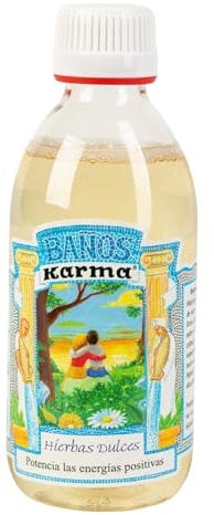 Baño de Hierbas Dulces para Potenciar las Energías Positivas (250ml) | 3 USOS | BAÑO DE DESCARGA | Atraer Positividad, Alejar Negatividad | Buenas Energías | Fomenta la Energía Positiva