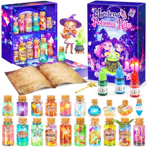 LUVTOY Kreative Geschenk für Kinder, Zaubertrank Set Kinder, Bastelset Mädchen 6-11Jahre, Craft Spielzeug für Jungen & Mädchen Alter 6 7 8 9 10 11 12
