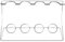 MagiDeal Cutlery Holder Holder Easy to Clean Spoon Rest Acrylic Fork Spoon Display Stand for Kitchen Restaurant Bar Home Cafe