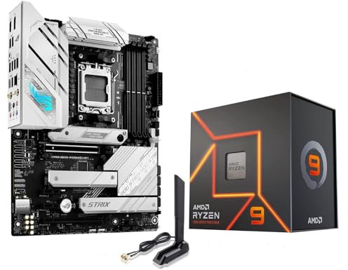 Micro Center AMD Ryzen 9 7900X 12-Core 24-Thread Unlocked Computer Processor Bundle with ASUS ROG Strix B650-A Gaming WiFi 6E AM5 (LGA1718) Ryzen 7000 Motherboard