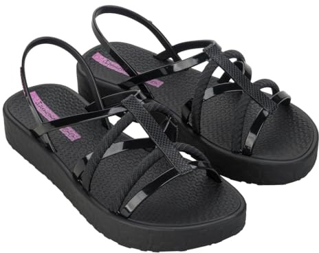 Ipanema Diversa Flatform Ad, Sandales pour femme, Noir, 37 EU