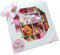Empty Pick and Mix Sweet Boxes - Chocolate Cake Sweets Packaging Biscuit Box Packaging - Wedding Favour boxes - 2 Window Options - 15 x 15 x 3.5cm (10, Square Window - 9 Grid Inserts)
