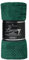 Waffle Popcorn Honeycomb Throws Blankets Super Soft Warm Cosy Throw Over Sofa Sette Bed Blankets Extra Large Snuggle Fleece Thermal Throws For Kids & Adults (Dark Green, Single - 130 x 150cm)