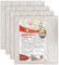 Muslin Cloths for Cooking, Cheese Cloths for Straining, Baking and Filtering, 50 x 50cm, Grade 90 - Lint-Free 100% Unbleached Cotton Reusable Fabric by FT Fashion Track (Pack of 4)