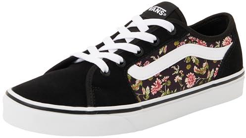 Vans Filmore Decon Damen Schnürschuh Cupsole Checkred Sneaker, Schwarz, 42 EU