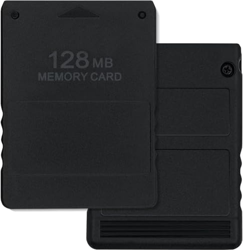 AYMBH PS2 Memory Card 128MB – High-Speed 128MB Storage for PlayStation 2 & PS2 Slim – Expandable Game Save Storage – Fast Load Times – Compatible with All PS2 Models – No Boot CD Required