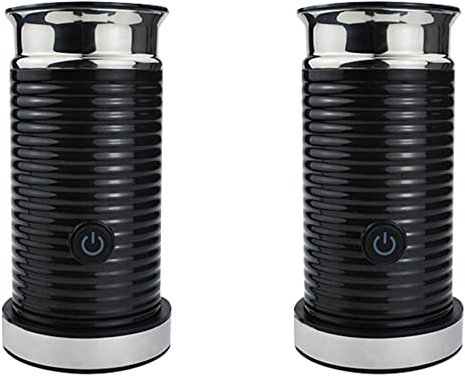 Reinscer 2X Macchina Automatica per la Schiuma di Latte Calda E Fredda Casa Cappuccino Macchina per caffè Companion Montalatte, Spina Europea