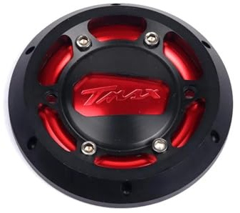 CYDJML Copertura Laterale dello Statore del Motore del Motociclo per Yamaha TMAX500 TMAX 500 2004-2012 Custodia Protettiva con Cursore di Protezione Kit di Protezione Antiurto(Rosso)
