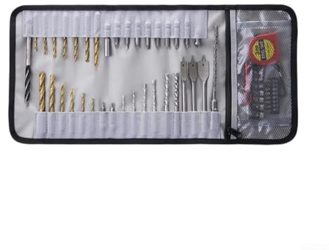 Strapazierfähige Mehrzwecktasche mit 36 elastischen Werkzeugtaschen und wasserabweisendem Nylon für Profis und Hobbyisten