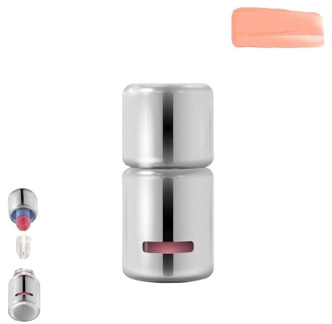 Liquid Blush,Jelly Color Liquid Blush,Flüssiges Rouge mit Schwammkopf,Langanhaltendes,Weiches flüssiges Rouge für Wangen,Natürliches Mattes Blush Flüssig Rouge-Make-up ((G) Orangeneis)