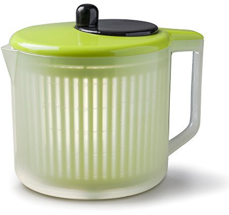 Zeal J259G Salatschleuder, Kunststoff, grün