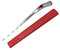 Delphin® 2000 ISO-TI Set - 3-teilig Dämmstoffmesser 100349-1 + Köcher rot