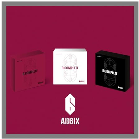 AB6IX - [B:Complete 1st EP Album Random Ver CD+80p PhotoBook+1p Sticker+1p PhotoStand+2p PhotoCard+1p Group PhotoCard+1p Bookmark+Tracking K-POP Sealed