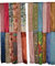 Indische Vintage-Sari-Vorhänge, mehrfarbig, Patchwork, Recycling-Vorhänge, Fenster, Heimdekoration, Vorhang, 2 Stück (sortiert)