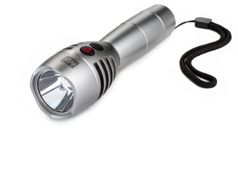 Defender Impact Personal Alarm Torch - USB Rechargeable LED Torch 130db Siren - Dual Function 3 in 1 Alarm & Strobe - High Powered 300 Lumen White Light LED CREE - (Regular)
